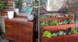 Jardinera. Recicla tus muebles
