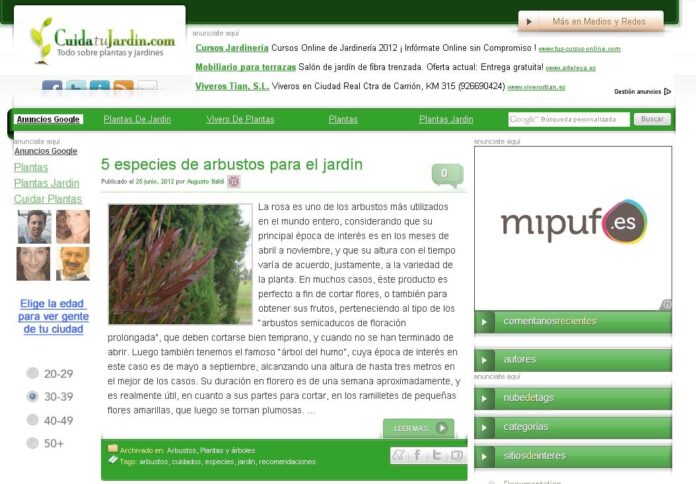 blog cuida tu jardin medios y redes