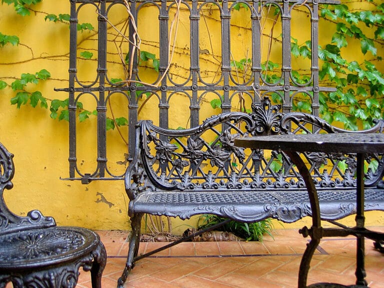 Muebles de Exterior. Cómo Limpiar y pintar Hierro Forjado Muebles de Exterior. Cómo Limpiar y pintar Hierro Forjado