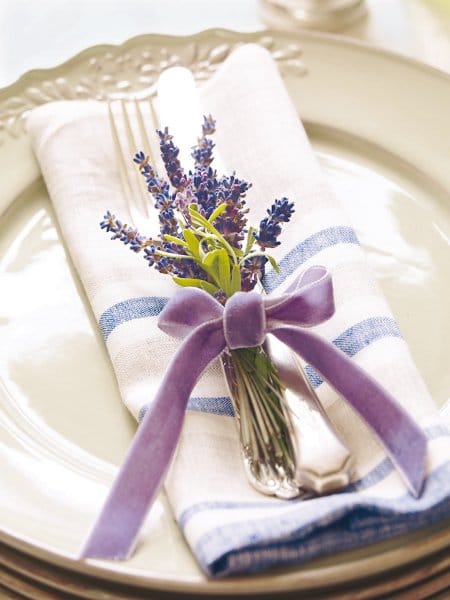 decorar con lavanda