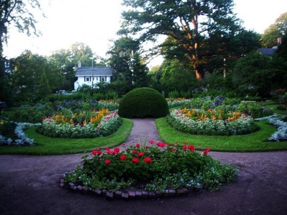 Jardines con estilo victoriano