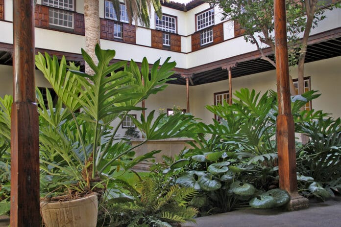 Patio interior renovado