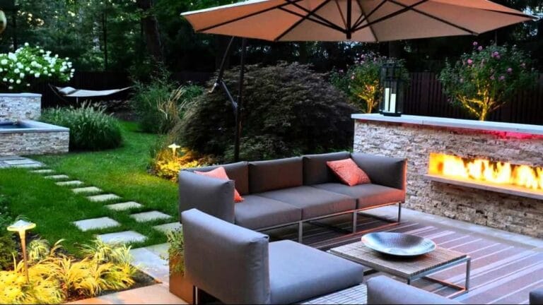 Decorar un jardín grande y acogedor en unos pasos