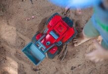 Construya un arenero con Bosch Home & Garden y sea el héroe de su hijo