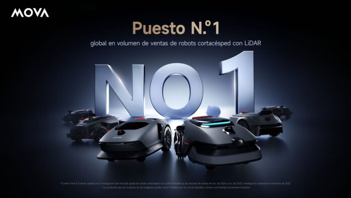 MOVA presenta sus nuevos cortacésped