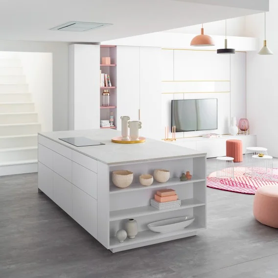 Claves para diseñar una cocina moderna sin renunciar a la comodidad 1 cuisine moderne epure ilot