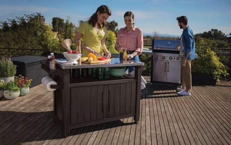 El jardín perfecto con la cocina modular de Keter